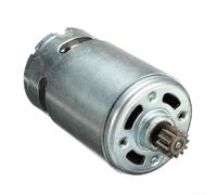 Moteur à 12 dents avec tige de 3 mm pour perceuse sans fil 12 V, 14 4 V, 18 V pour perceuse sans fil, brosse en carbone magnétique puissante (18 V)