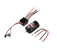 Moteur À Balais 12t 21t 29t 35t 60a Esc Pour 1:10 Rc Crawler Axial Scx10 Axi03007 Jl 550 Traxxas Trx4 Trx6 Rc, Pièces De Bateau, 90046