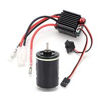Moteur à balais 540, 320 A, ESC, couple élevé, durable, faible bruit, haute puissance, pour Axial SCX10 TRX4 D90 GEN8 RC Crawler Trucks Drift Cars, fer, plastique, cuivre, 219 g (20T)