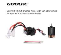 Moteur À Balais 540 35t À 4 Pôles Et Contrôleur De Vitesse Électronique Esc 60a Avec Sbec 6v/3a Pour Voiture Rc 1/10