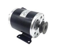 Moteur À Balais De Charbon MY1020 DC12V24V36V48V 500W800W1000W Poulie/engrenage Compatible For AVT, Scooter, Outils Électriques, Bricolage(Pulley,500W_48V)