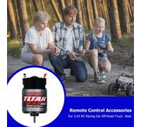 Moteur À Balais Étanche F550 35t Avec Esc 320a Pour Voiture Rc 1/10 2s-3s Lipo