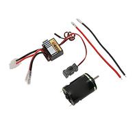 Moteur à balais Topyond DC, Moteur à balais 540 avec Moteur électrique RC Haute Performance étanche ESC 320A pour Axial Scx10 90046 (20T)