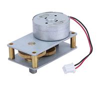 Moteur à boîte de vitesses réversible 3 à 12 V CC avec engrenages entièrement métalliques - Moteur de réduction à basse vitesse 27 tr/min pour vannes de zone, distributeurs