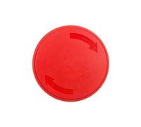 Moteur à bouton champignon rouge 40 mm platine LPCB6344