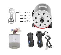 Moteur à brosse électrique pour scooter électrique - Kit de brosses de vitesse avec poignée de gaz - Pour moteur à engrenages - 800 W - DC36 V