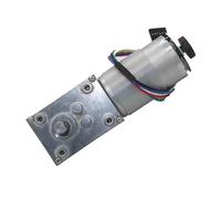 Moteur à codeur CC 12 V/24 V, double arbre 5840-555B, réducteur 12-470 tr/min, engrenage à vis sans fin, moteur à couple élevé, 1 pièce(260rpm,24V)