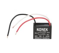 Moteur à condensateur 1uf+0,5uf 450vac avec câbles Vis de fixation M4 1mf+0,5mf