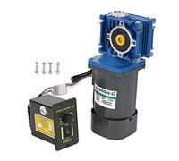 Moteur à courant alternatif 220V, moteur réducteur de vitesse 90W 1400 tr/min Moteur à vis sans fin 5MW CW/CCW 5M90GN-C RV30 avec régulateur de vitesse(60K)