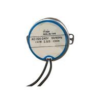 Moteur à courant alternatif AC 220-240V TY-50A synchrone oscillant Tête de secousse, compatible for les accessoires pièces ventilateur induction, 4W/CW/CCW