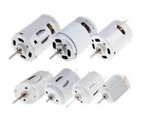 Moteur à courant continu 1.5V-24V 130 140 260 280 380 385, moteur électrique à balais de carbone à grande vitesse(Type-1 F130)