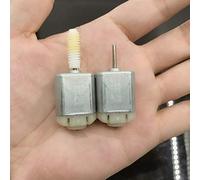 Moteur à courant continu 1 pièces moteur à courant continu, moteur électrique à arbre à vis sans fin DC 12V, for actionneur de serrure de porte de voiture bricolage pièces de conducteur : B) ZFUGEDRLI