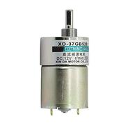 Moteur à courant continu 12V/ 24V 10W XD-37GB520 Moteur à engrenages miniature à courant continu Couple élevé à faible vitesse Vitesse réglable Direction réglable : 50, Tension : 24V) ( Color : 24v ,