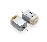 Moteur à courant continu 6 V à couple de véhicule, moteur 130 CC, petit kit scientifique électrique, moteur à courant continu, moteur à courant continu comprenant 2 paquets d'électronique scientifique