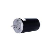 Moteur à courant continu 77 mm, 220 V, 250 W, 400 W, 500 W, 4000 tr/min, rotation avant et arrière, enroulement en cuivre pur, double roulement for alimentation de pont(500W 4000rpm)