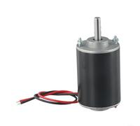 Moteur à courant continu brossé 12 V/24 V 30 W Moteur à aimant permanent 3500 tr/min CW/CCW Inversion de direction de rotation pour générateur DIY Mélangeur pour pompe (24 V-7000 tr/min)
