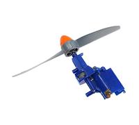 Moteur à courant continu DC 130 Moteur, unité de puissance d'avion Kit de traction de vent à grande vitesse à grande aile, jouet à hélice RC Drone avion quadrirotor modèle, pièces de pilote de bricola