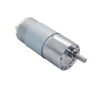 Moteur à courant continu JGB37-555, décélération à grand couple, Rotation inversée réglable 12V 24V, 1 pièces(Without bracket,265rpm,12V)