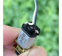 Moteur à courant continu Micro Mini N20 Moteur à engrenages entièrement en métal, for verrouillage d'empreintes digitales, DC 3V-6V 5V 50RPM, avec arbre de bras oscillant, pièces de pilote de bricolag