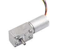 Moteur à courant continu sans balais 12 V/24 V, réducteur à vis sans fin, angle droit, contrôle de vitesse à couple élevé, moteur réversible, boîte de vitesses BLDC(Motorholdercontroll,3R-12V)