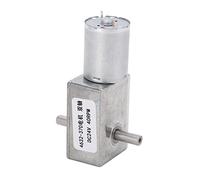 Moteur à engrenage à double arbre rotation réglable Motor de réduction de vitesse de turbine 24 V pour ouvre-fenêtre Ouvre-porte à porte petit treuil (40 tr/min)