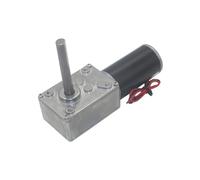 Moteur à engrenage à vis sans fin 5840-31ZY, 12 24V DC, couple élevé avec auto-verrouillage inversé en forme de D, moteur à arbre d'extension de 51MM for équipement domestique(80 RPM,DC24V)