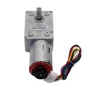 Moteur à engrenage à vis sans fin CC, réducteur à angle droit à faible régime, moteur à grande vitesse autobloquant(Motor only,66R-24V)