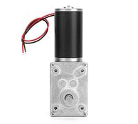 Moteur à engrenage à vis sans fin Haute vitesse de torsion Réduire le moteur de la boîte de vitesses électrique Moteur à engrenage à vis sans fin réversible Arbre de 8 mm 12V(12V, 10RPM)