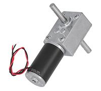 Moteur À Engrenage À Vis Sans Fin Moteur À Courant Continu 12V Coque Métallique Arbre De Sortie En Acier Inoxydable Faible Consommation Énergie Friction Pour Applications Industrielles
