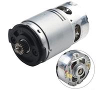 Moteur à engrenage métallique 18T argenté pour perceuse sans fil DCD776 | Compatible avec les modèles DCD776, engrenage à 18 dents pour la conception, alimentation DC 18 V, construction métallique