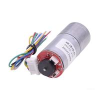 Moteur à engrenages 6 V JGA25-370 CC avec encodeur couple élevé 9 kgcm Plusieurs variantes de contrôle en métal et plastique Construction pour robotique automatisation expérimentale Modélisation (60
