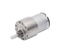 Moteur à engrenages à couple élevé JGB37-520 DC 6V/12V/24V Moteur électrique à boîte de vitesses entièrement en métal 7/12/22/35/45/66/107/200/320/600/960RPM(66rpm,24V)