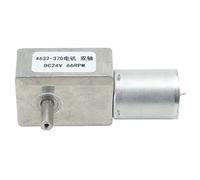 Moteur à engrenages à Double arbre DC24V, moteur de réduction de vitesse 4632 à 370 pour ouvre-porte (66 tr/min)