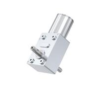 Moteur à engrenages à vis sans fin à double arbre, couple élevé JGY-370 24 V CC, moteur CC inversé autobloquant, double arbre de sortie(10RPM)