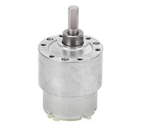 Moteur à Engrenages à Vis Sans Fin Auto - bloquant, Moteur Électrique à Réduction de Vitesse à Haute Couple, Turbine DC12V pour Automatisation Industrielle et Équipements (210 tr/min)