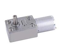 Moteur à engrenages à vis sans fin DC12V grand moteur de réduction de vitesse de torsion à des fins multiples(25RPM)