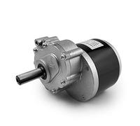 Moteur à engrenages brossé pour poussette 24 V 250 W avec boîte de vitesses 120 tr/min 75 tr/min arbre long pour fauteuil roulant (75 tr/min)