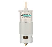 Moteur à engrenages cc 12v, 100 tr/min, Cw Cw, moteur élevé pour la sécurité, électronique grand public, modèle d'avion, utilisation automobile (100RPM 24V)