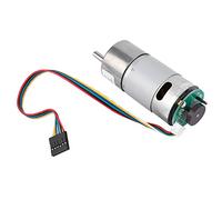 Moteur à engrenages CC 12V 30 RPM basse vitesse grand couple de torsion pour voiture jouet électrique avec réducteur de vitesse arbre de sortie 37mm