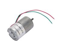 Moteur à engrenages CC 27 mm en cuivre, réduction de vitesse silencieuse, haute torsion, faible bruit pour porte d'animal domestique, serrure électronique, ouvre-fenêtre, treuils