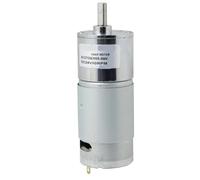 Moteur à engrenages CC 37 mm 555, arbre excentrique, micro-moteur 1224 V, faible vitesse, couple élevé(24V with Bracket,20rpm)