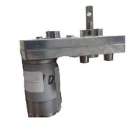 Moteur à engrenages CC 555 de type 7, 6 V~24 V, engrenages métalliques, haute puissance, RS-555 (1 pièce).(DC12V 10rpm)
