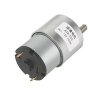 Moteur à engrenages CC 6 V/12 V/24 V 7 tr/min à 960 tr/min Boîte de vitesses à couple élevé JGB37-520 Moteur à engrenages réducteur électrique réversible(107,24V)