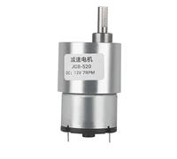 Moteur à engrenages CC 6 V/12 V/24 V 7 tr/min à 960 tr/min Boîte de vitesses à couple élevé réversible JGB37-520 Moteur à engrenages réducteur électrique(960,24V)