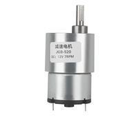 Moteur à engrenages cc 6V/12V/24V, 7 tr/min à 960 tr/min, boîte de vitesses réversible à couple élevé, moteur à engrenages de réduction électrique JGB37-520(320,24V)
