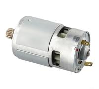 Moteur à engrenages CC en métal RS775 Moteur CC pour scie alternative Petite scie à main 11 dents 18 V 5000-10000 r/min Outil électrique avec ventilateur de refroidissement