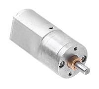 Moteur à Engrenages DC 12 V, 15 à 200 Tr/min, Couples élevés, Micro-réducteur de Vitesse électrique, Diamètre Extérieur 20 Mm, Boîte de Vitesses Polyvalente pour Appareils