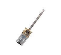 moteur à engrenages de réduction, DC 3V 6V 12V GA12-N20-M3 * 34, avec roue de boîte de vitesses en métal, 30 60 100 200 300 500 1000 2000 tr/min(500,3V)