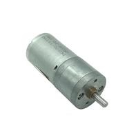 Moteur à engrenages JGA25-370 12 V CC à faible régime, moteur robotique à couple élevé, micro-moteur 6 V, réducteur robotique 12 V 24 V CC(Package R,46rpm)