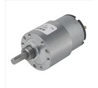 Moteur à engrenages JGB37-520 CC 6 V/12 V/24 V, couple élevé, boîte de vitesses entièrement métallique, moteur électrique 7/12/22/35/45/66/107/200/320/600/960 tr/min(22,12V)